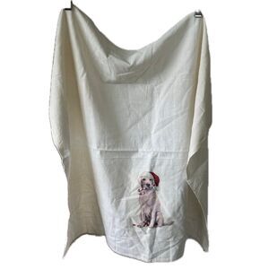 Unbranded NWOT 100% Egyptian Cotton Holiday Christmas Dog Tea Dish Kitchen Towel